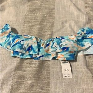 Hollister over the shoulder swim top size XS
